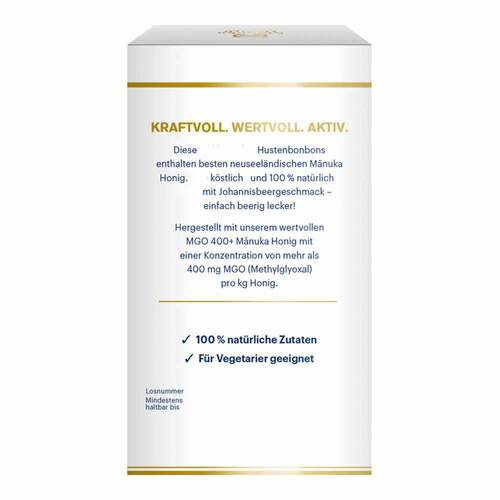 Manuka Health Mgo 400 + Lutschbonbons schwarz Johannisb. - 2