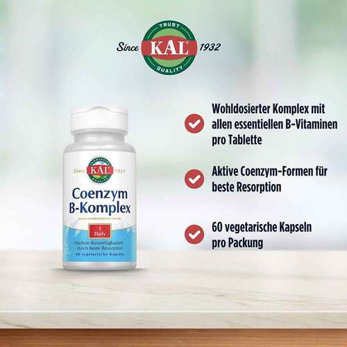 Coenzym B-Komplex Kal Kapseln - 2