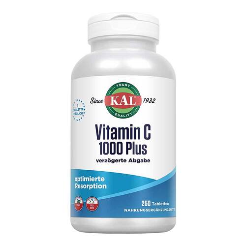 Vitamin C 1000 Plus Kal Retardtabletten - 1