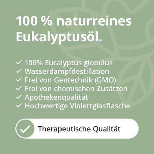 EUKALYPTUS &Ouml;L naturrein &auml;therisch - 2