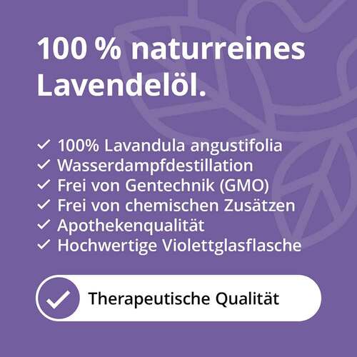 LAVENDEL &Ouml;L naturrein &auml;therisch - 2