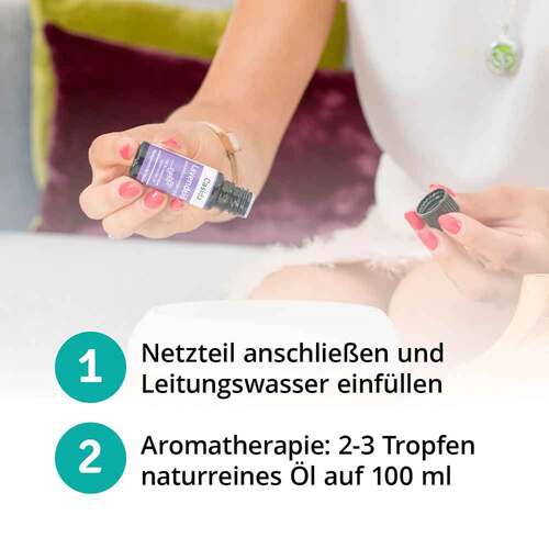 AROMA DIFFUSER Holzdesign mit LED - 4