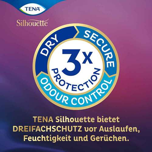 Tena Silhouette Inkontinenz Einlagen mini noir - 2