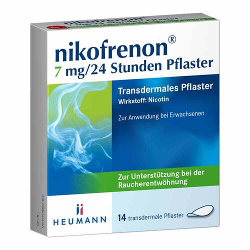 Nikofrenon 7 mg / 24 Stunden Pflaster transdermal - 1