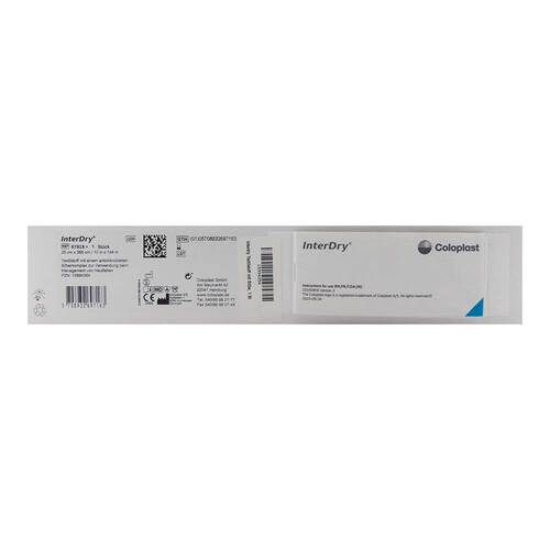 INTERDRY Textilstoff mit Silber 25x366 cm Rolle - 2
