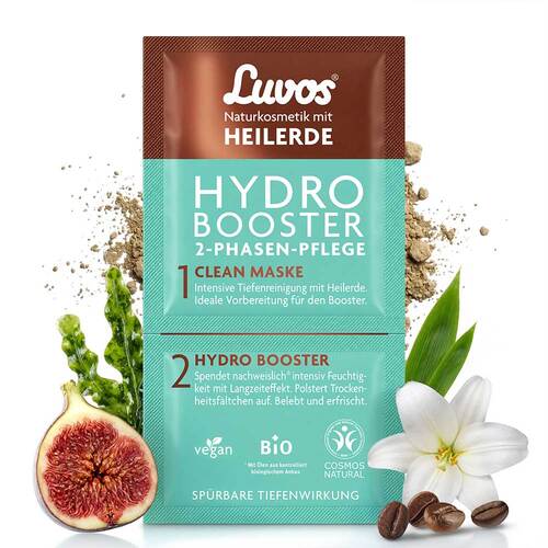 Luvos Heilerde Hydro Booster&Clean Maske 2 + 7,5ml - 2