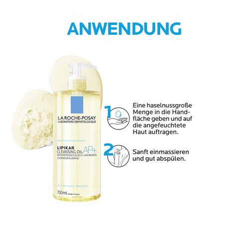 Roche-Posay Lipikar Dusch- und Bade&ouml;l AP +  - 4