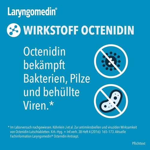 Laryngomedin Octenidin Antisept 2,6 mg Lutschtabletten  - 4