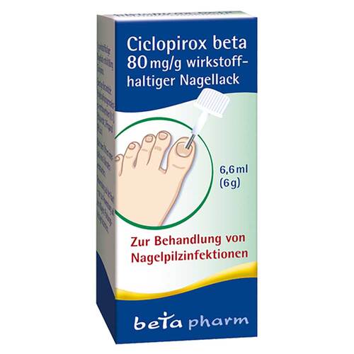 Ciclopirox beta 80 mg / g wirkstoffhalt.Nagellack - 1