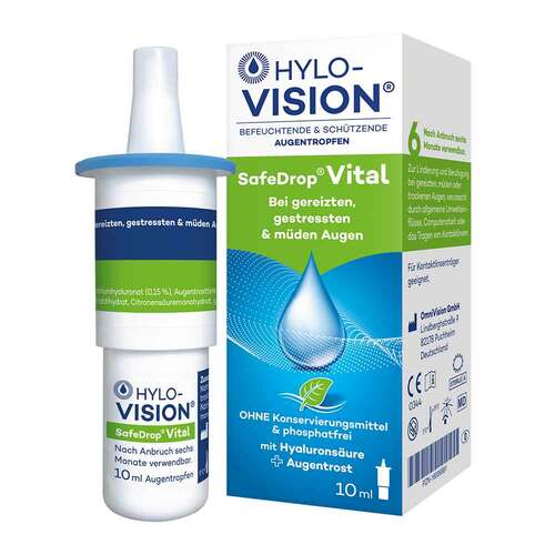 Hylo-Vision Safedrop Vital Augentropfen - 1