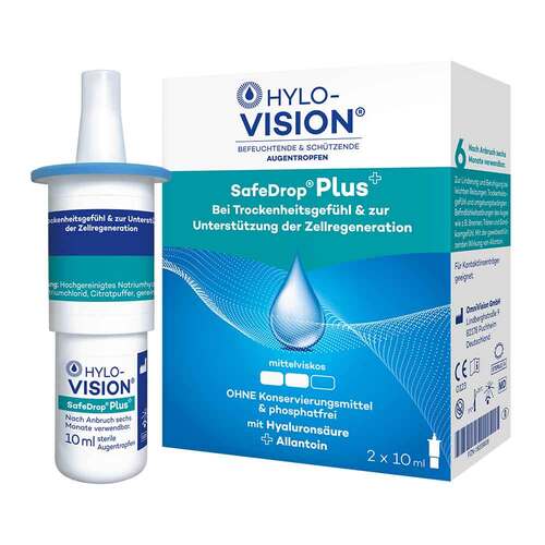 Hylo-Vision Safedrop Plus Augentropfen - 1