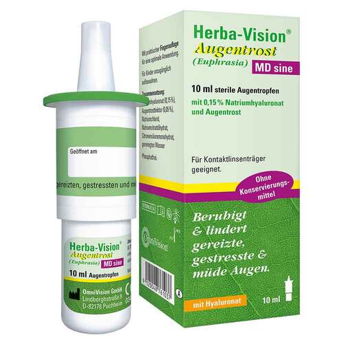 Herba-Vision Augentrost MD sine Augentropfen - 1
