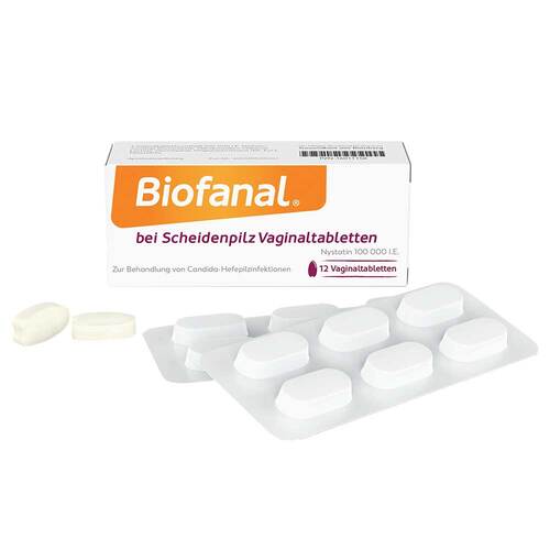 Biofanal bei Scheidenpilz 100 000 I.E. Vaginaltab. - 1