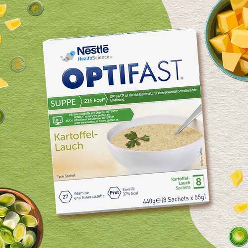 Optifast Suppe Kartoffel-Lauch Pulver - 3