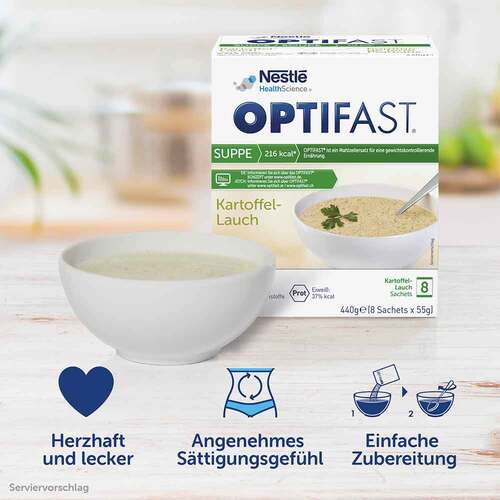 Optifast Suppe Kartoffel-Lauch Pulver - 6