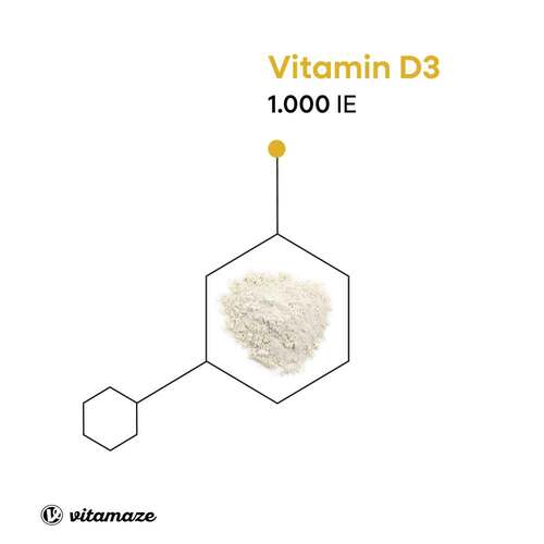 Vitamin D3 1000 I.E. daily vegetarisch Tabletten - 3
