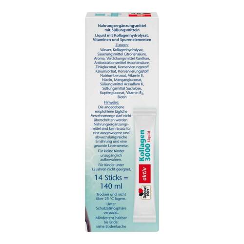 Doppelherz Kollagen 3000 Liquid Sticks - 4