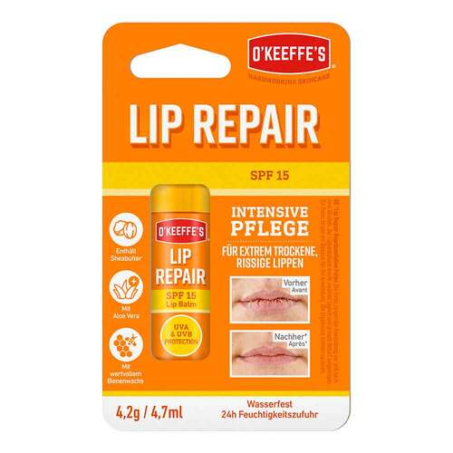 OKEEFFE'S Lip Repair Lippenbalsam LSF 15 - 1