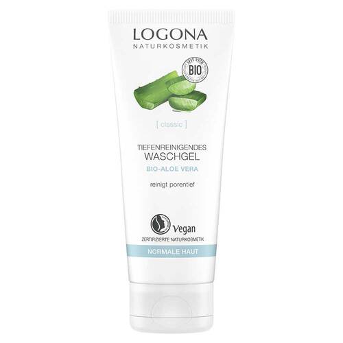 Logona Classic tiefenreinig.Waschgel Bio-Aloe Vera - 1