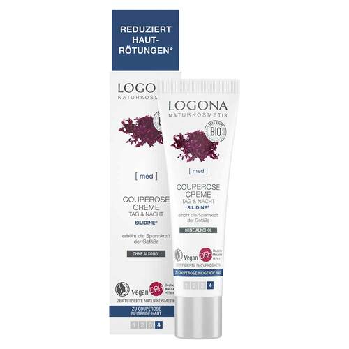 Logona Med Couperose Pflegecreme Rotalgenext.SILIDINE - 1