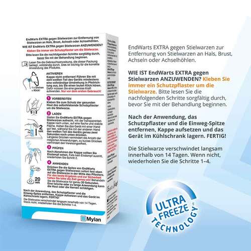 Endwarts Extra gegen Stielwarzen - 3