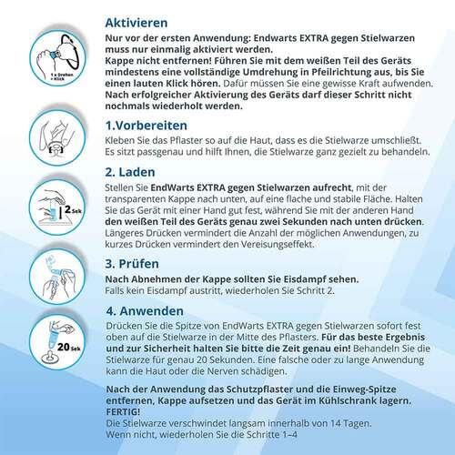Endwarts Extra gegen Stielwarzen - 8