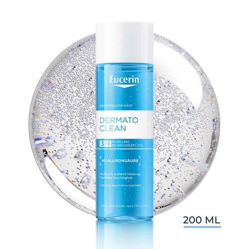 Eucerin Dermatoclean Hyal.Miz.Reinigungsfluid 3in1 - 2
