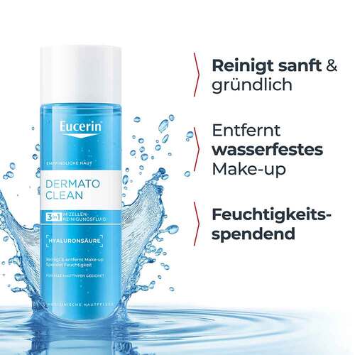 Eucerin Dermatoclean Hyal.Miz.Reinigungsfluid 3in1 - 4