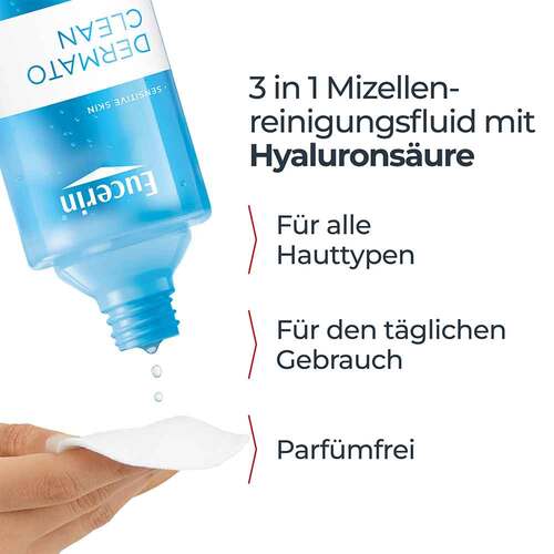 Eucerin Dermatoclean Hyal.Miz.Reinigungsfluid 3in1 - 7