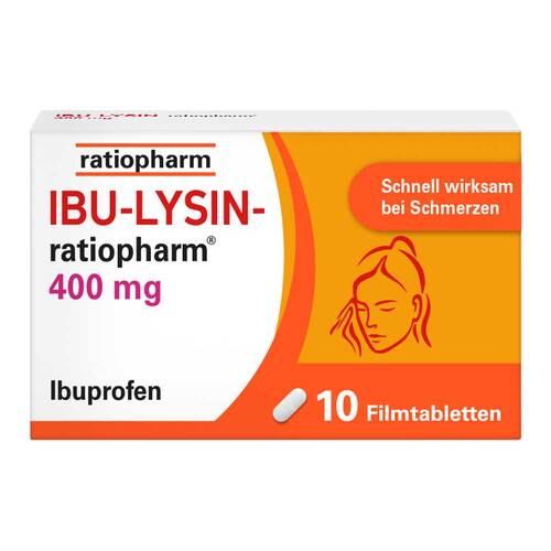 Ibu-Lysin-ratiopharm 400 mg Filmtabletten - 1