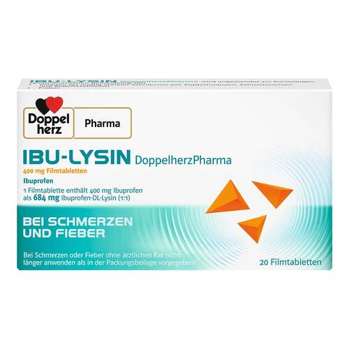 Ibu-Lysin Doppelherzpharma 400 mg Filmtabletten - 1