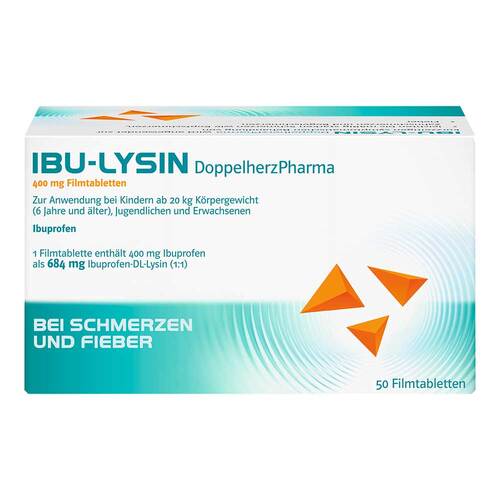 Ibu-Lysin Doppelherzpharma 400 mg Filmtabletten - 4