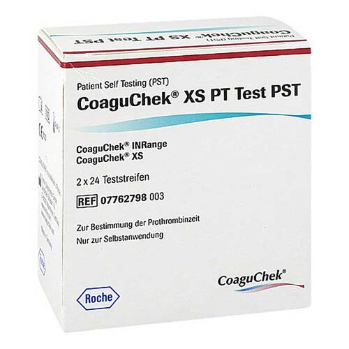COAGUCHEK XS PT Test PST - 1