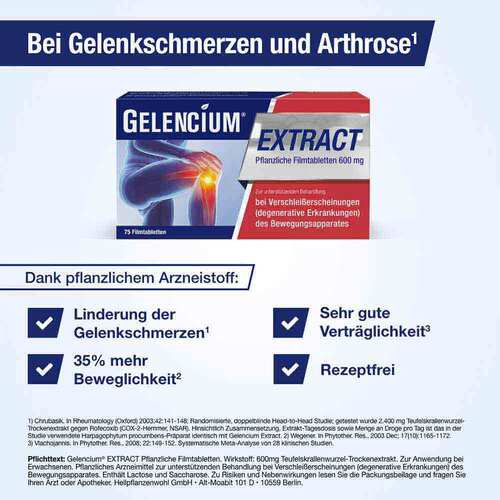 Gelencium Extract pflanzliche Filmtabletten - 2