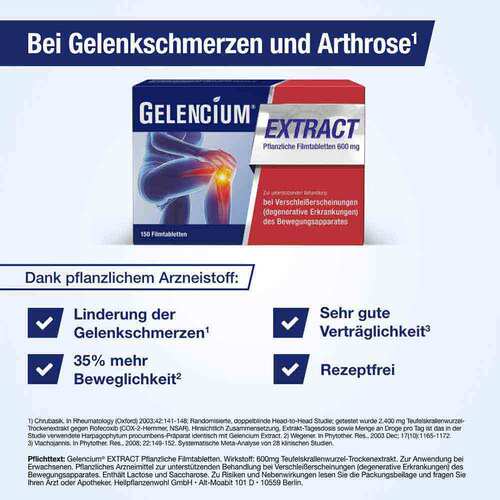 Gelencium Extract pflanzliche Filmtabletten - 2