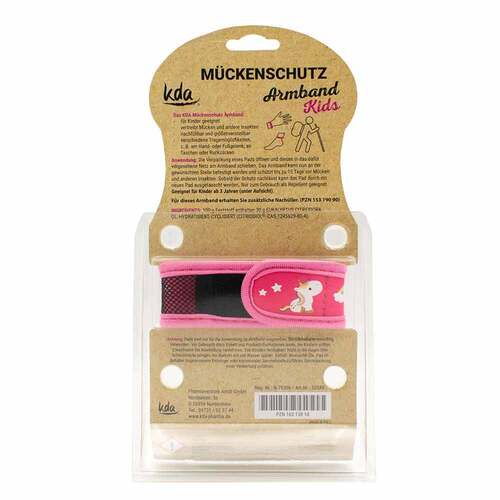 M&uuml;ckenschutz Armband Kinder Einhorn - 2