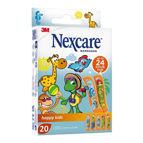 Nexcare Happy Kids Pflasterstrips 19x72 mm - 1