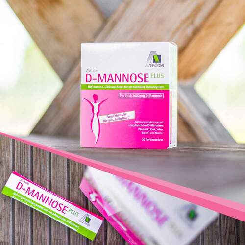 D-Mannose Plus 2000 mg Sticks mit Vit.und Mineralstof. - 5