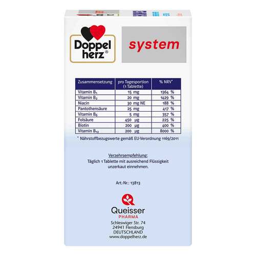Doppelherz B-Komplex system Tabletten - 3