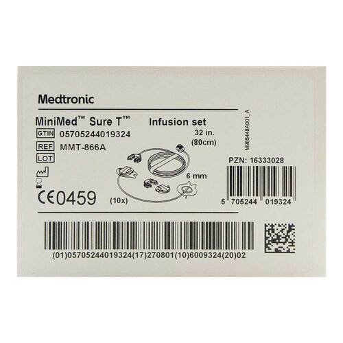 MINIMED Sure-T 6 mm 80 cm Infusionsset - 2
