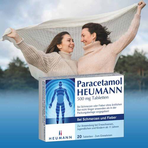 Paracetamol Heumann 500mg Tabletten b.Schmerzen und Fieber - 2