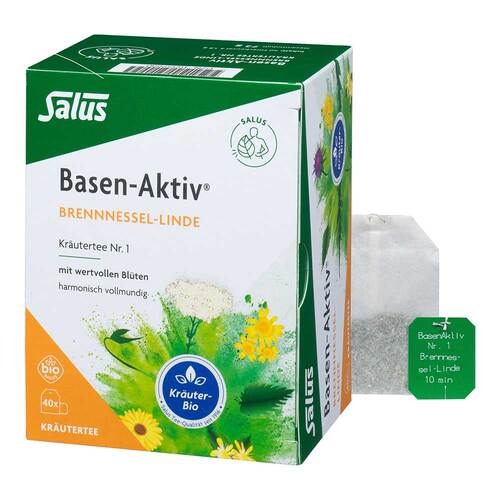Basen Aktiv Tee Nr.1 Brennnessel-Linde Bio Salus - 1