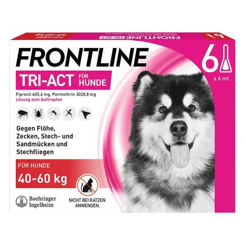 Frontline Tri-Act L&ouml;sung z.Auftropfen f&uuml;r Hunde 40-60kg - 1