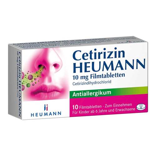 Cetirizin Heumann 10 mg Filmtabletten - 1
