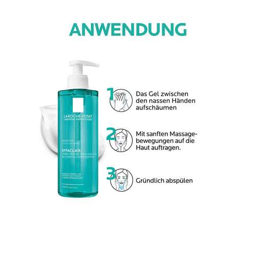 Roche-Posay Effaclar Mikro-Peeling Reinigungsgel - 3