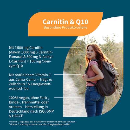Carnitin &amp; Q10 Kapseln - 2