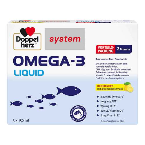 Doppelherz Omega-3 Liquid system - 1