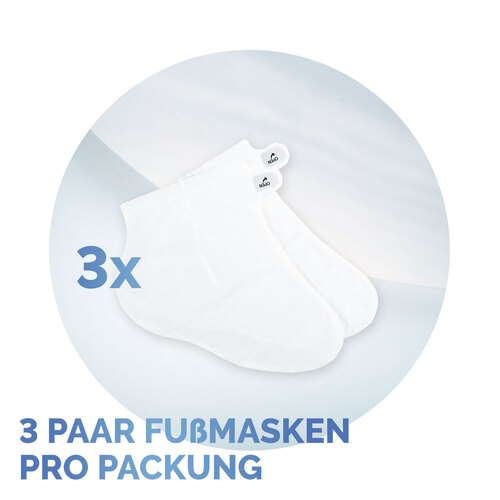 Scholl Intensiv pflegende Fu&szlig;maske in Socken - 3