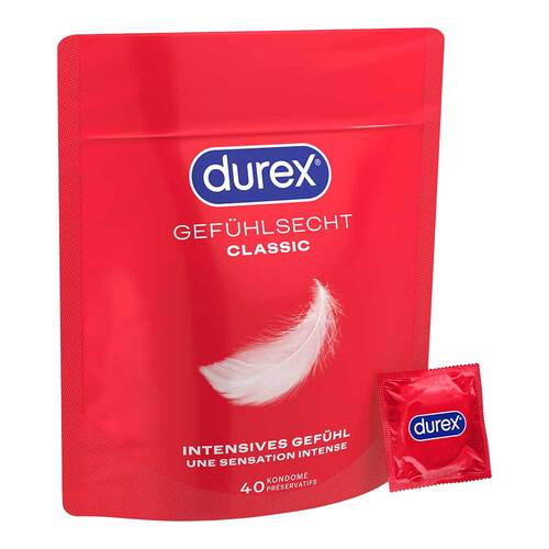 Durex Gef&uuml;hlsecht hauchzarte Kondome - 1