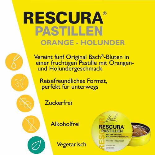 Bachbl&uuml;ten Original Rescura Past.Orange-Holunder - 2